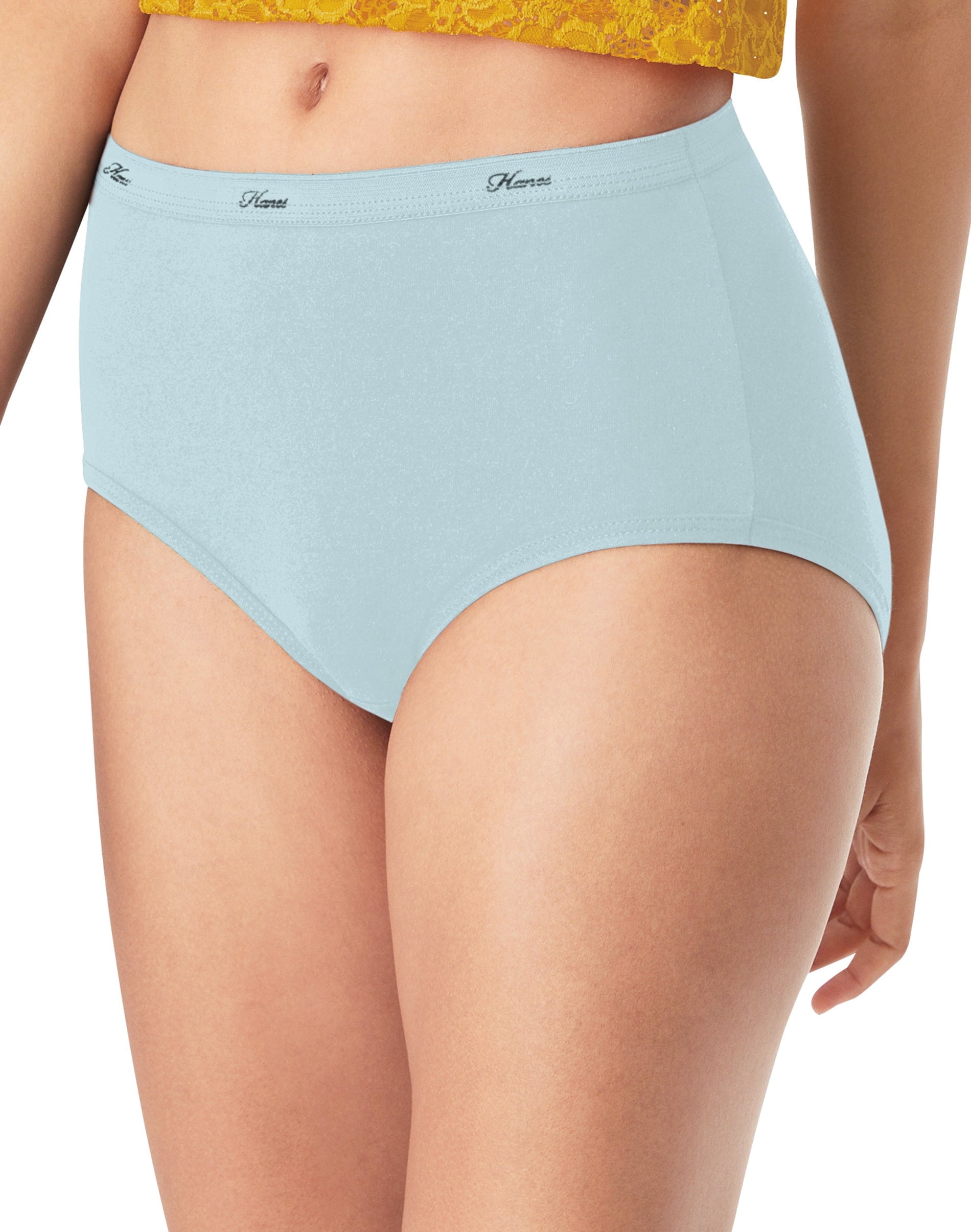 【メーカー直売】の商品をすべて Hanes Women's Cotton Brief Underwear, 10-Pack Assorted 6 服&ファッション小物