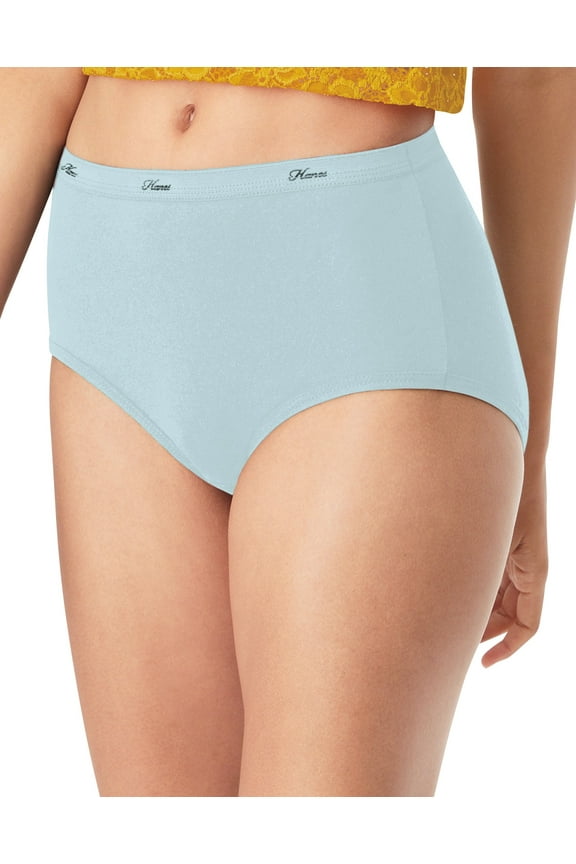 Women's Cotton Brief Underwear, 10-Pack Assorted 8