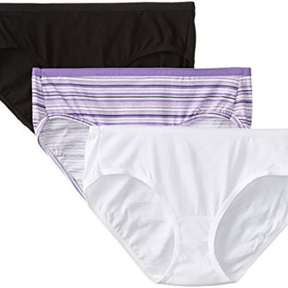 Hanes Women's Cotton Hipsters (Pack of 3)
