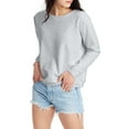 thumbnail image 1 of Hanes Women’s EcoSmart Cotton-Blend Fleece Crewneck Sweatshirt, 1 of 5