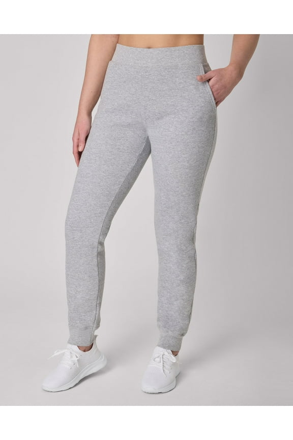 EcoSmart Women's Fleece Joggers, 29" Light Steel M