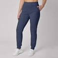 thumbnail image 1 of Hanes EcoSmart Women's Fleece Joggers, 29" Navy Heather XL, 1 of 6