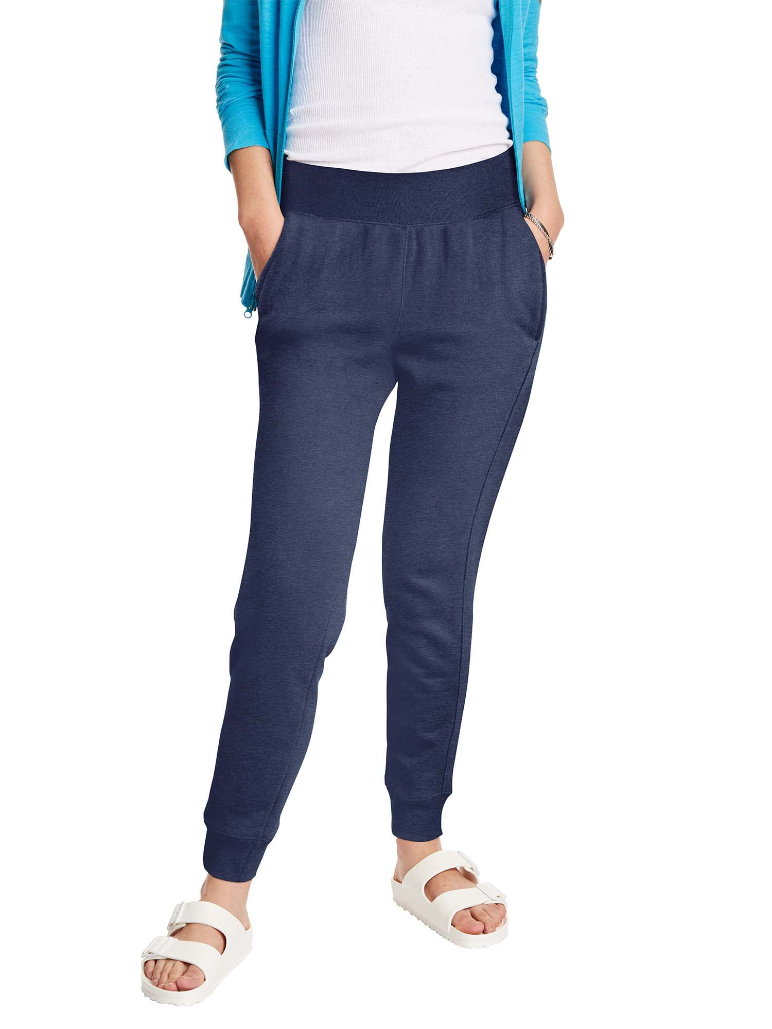 Hanes Women's EcoSmart CottonBlend Fleece Jogger Sweatpants