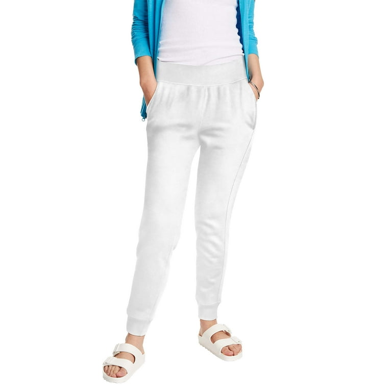 Hanes Women s EcoSmart Cotton Blend Fleece Jogger Sweatpants Sizes S XXL Walmart