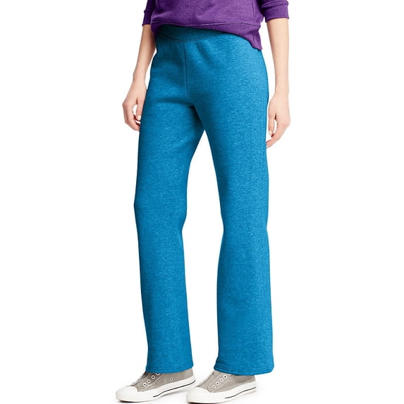 Hanes Women's EcoSmart Fleece Sweatpants with Open Bottom Legs, 30.5" Inseam, Sizes S-2XL