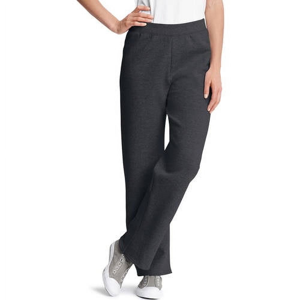 Hanes Women's EcoSmart Fleece Sweatpants with Open Bottom Legs