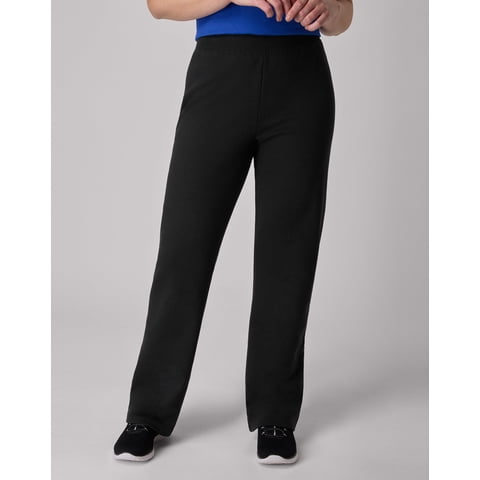 EcoSmart Women's Fleece Sweatpants with Open Bottom Legs, 30.5"