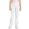 thumbnail image 1 of Hanes EcoSmart Women's Fleece Sweatpants with Open Bottom Legs, 30.5" White M, 1 of 3