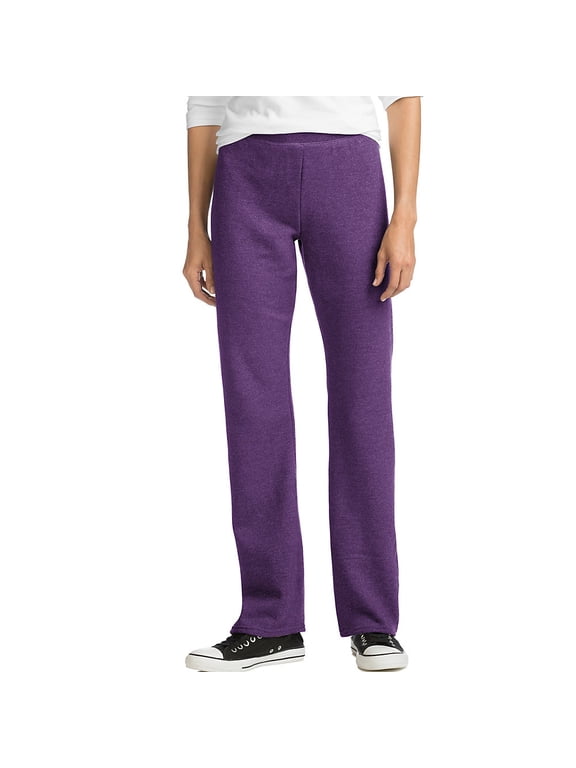 EcoSmart Women's Fleece Sweatpants with Open Bottom Legs, 28.5" (Petite Size)