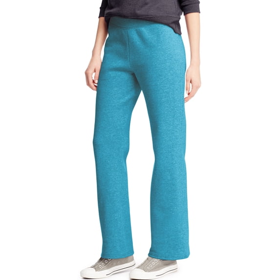 Hanes Women's EcoSmart Fleece Sweatpants with Open Bottom Legs, 30.5" Inseam, Sizes S-2XL