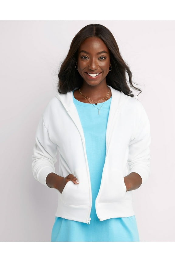 Women's EcoSmart Full-Zip Hooded Sweatshirt