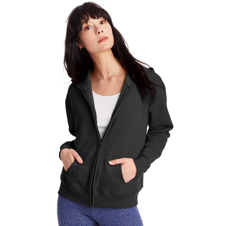 Hanes EcoSmart Women’s Fleece Zip Hoodie