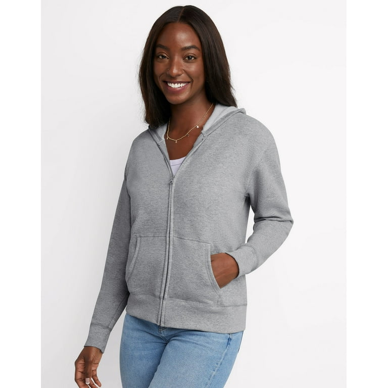 Full Zip Hoodie Hanes Sweatshirt Jackets Hanes F283 Full-Zip