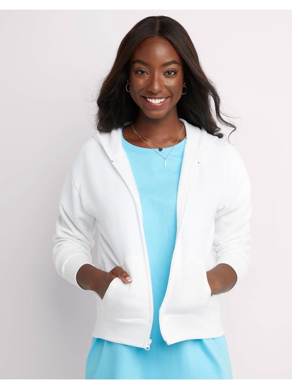 Women's EcoSmart Full-Zip Hooded Sweatshirt