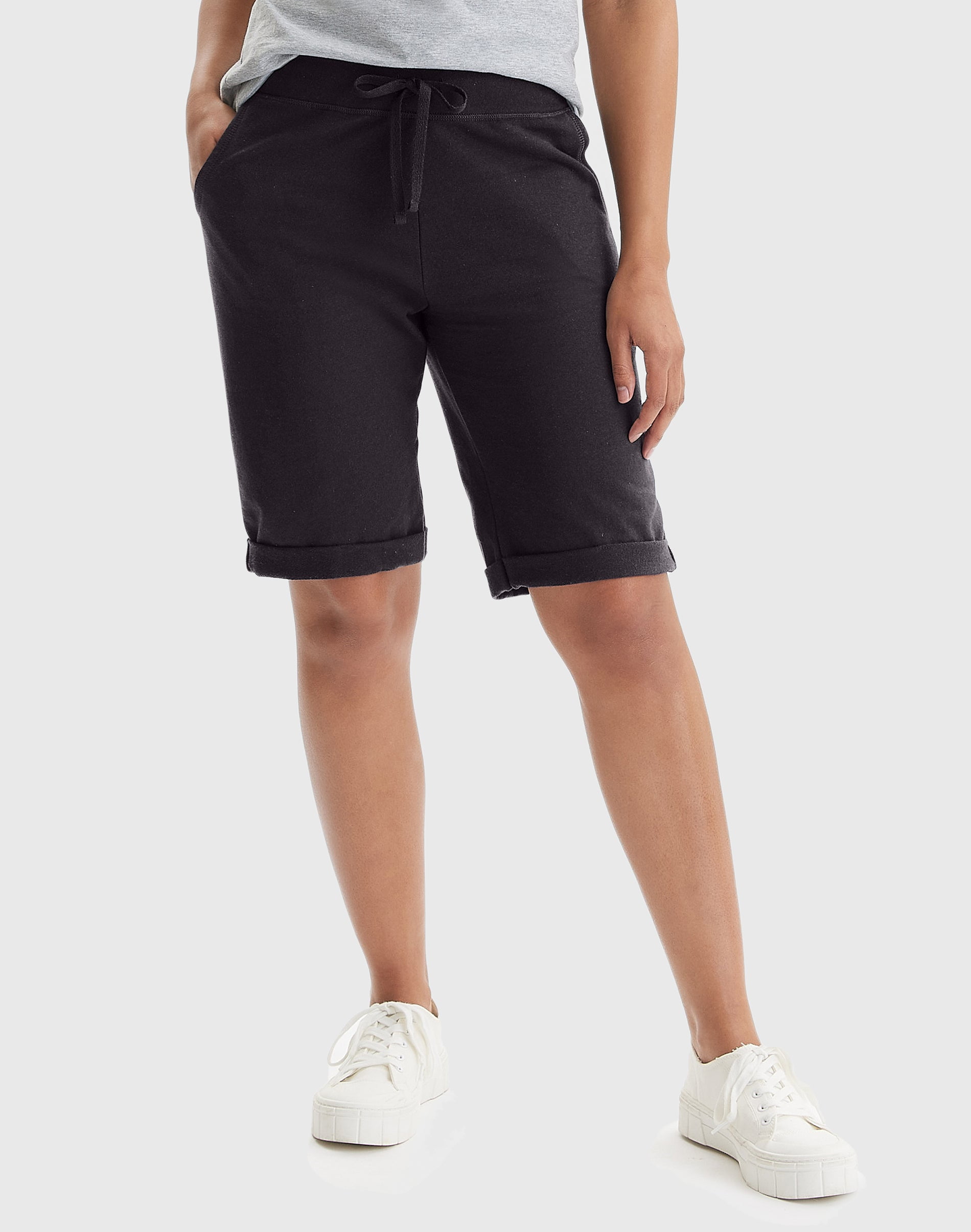 Women's French Terry Bermuda Pocket Short