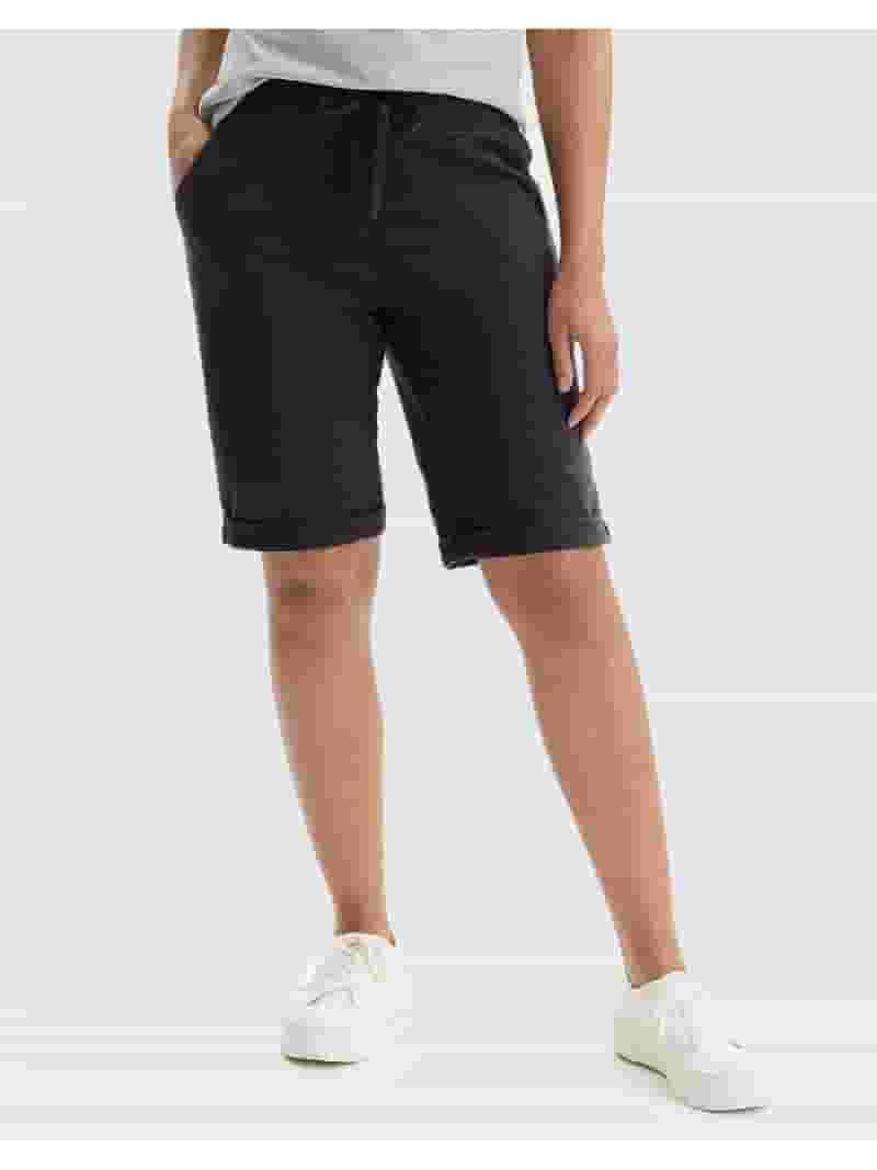 希少になる Hanes Women's French Terry Bermuda Shorts, 11 服&ファッション小物