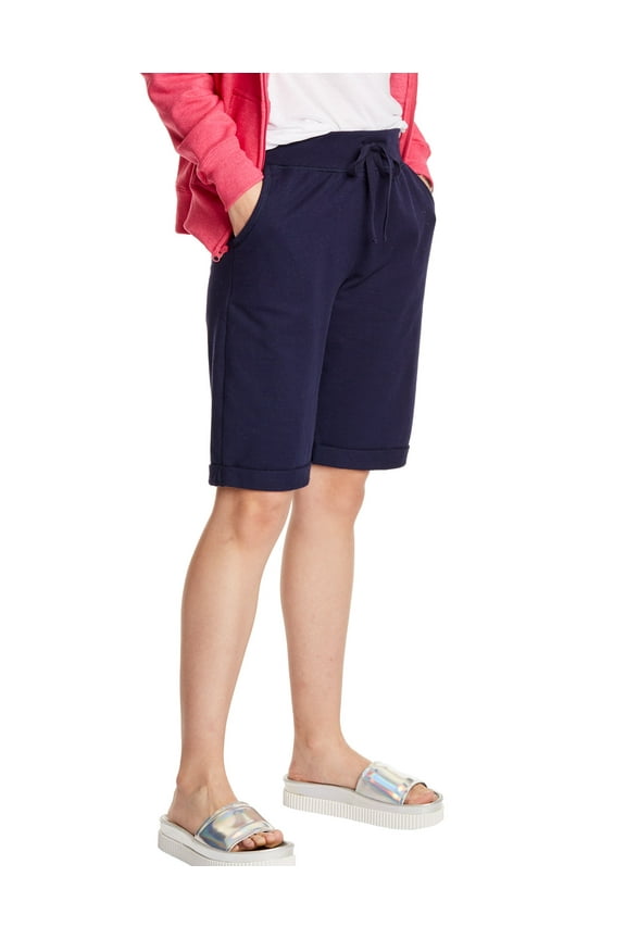 Women's French Terry Bermuda Shorts, Sizes XS-XXL
