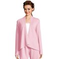 thumbnail image 1 of Hanes Women's French Terry Lounge Wrap - Size - XL - Color - Heathered Pink Lemonade, 1 of 3