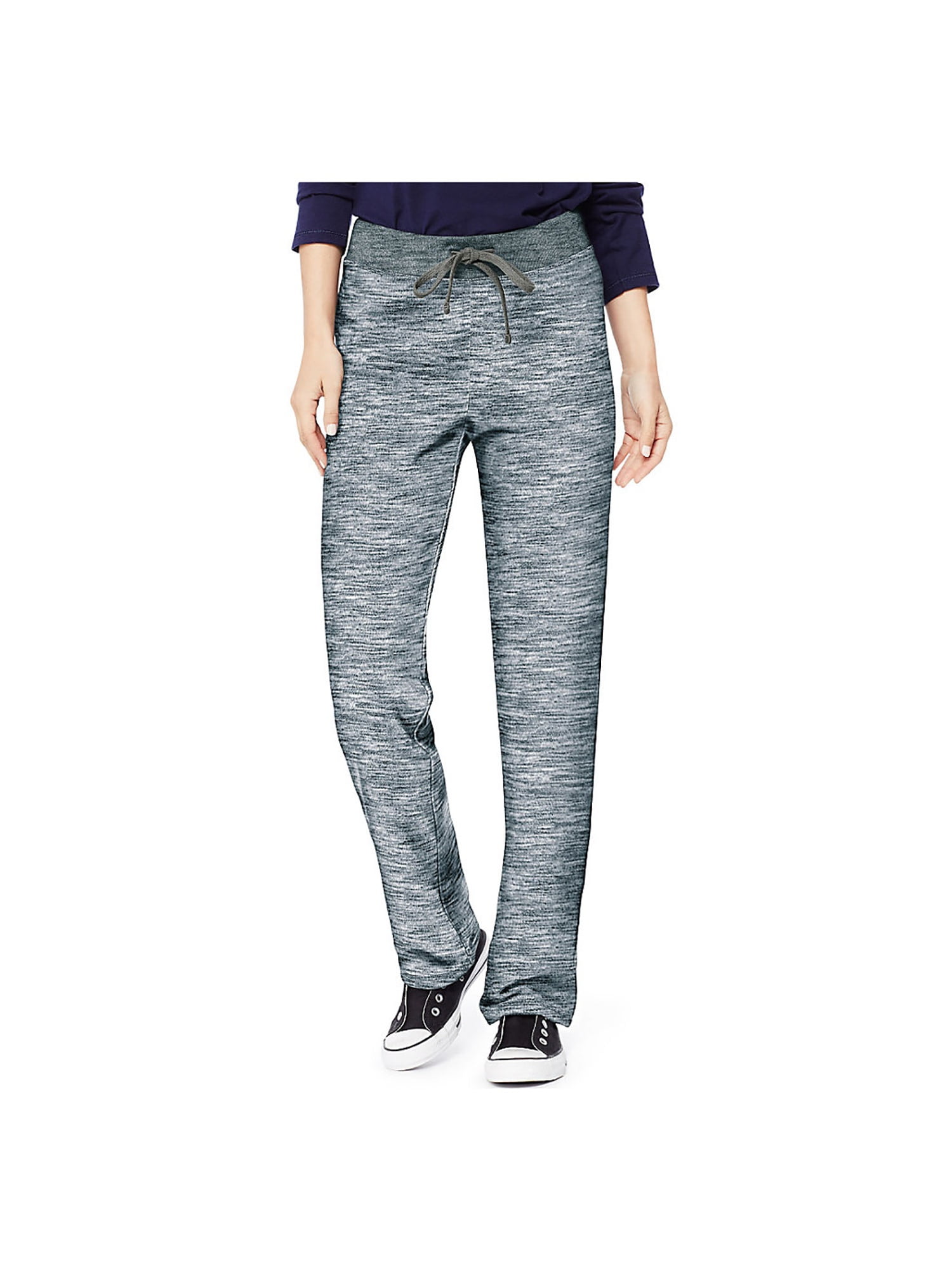 Hanes Damen French Terry Pocket Pant - Bequeme Freizeithose Aus Baumwolle Mit Taschen | Lounge Hose