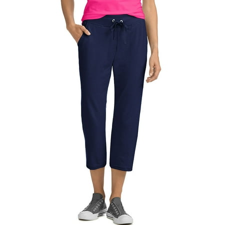 Hanes Women's French Terry Pocket Capri - O4679