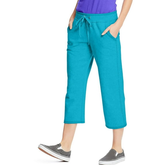 Hanes Women's French Terry Pocket Capri, Style O4679