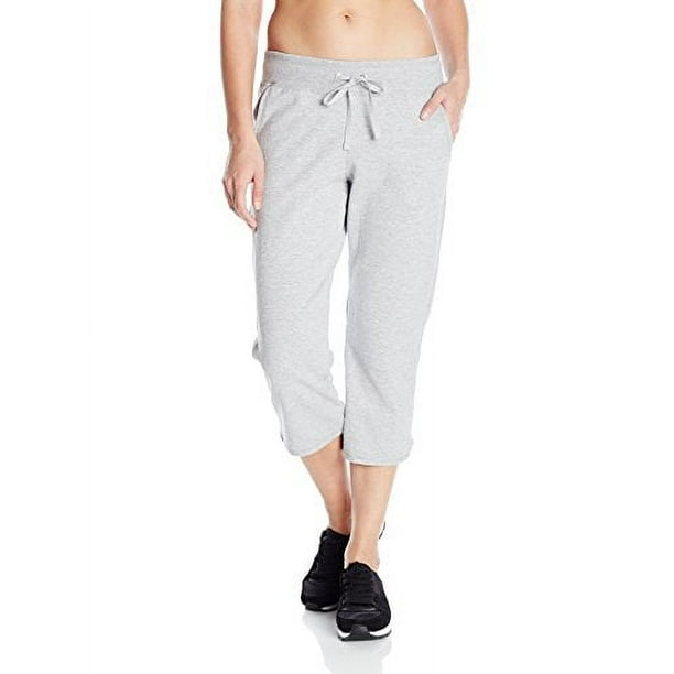 Hanes french terry capris sale