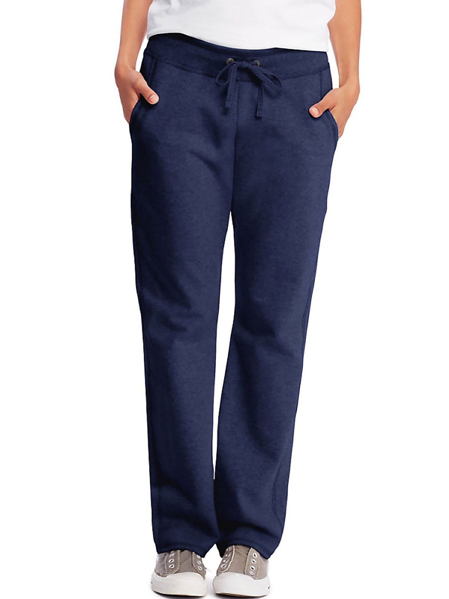 Hanes Women's French Terry Pocket Pant, Style O4677 
