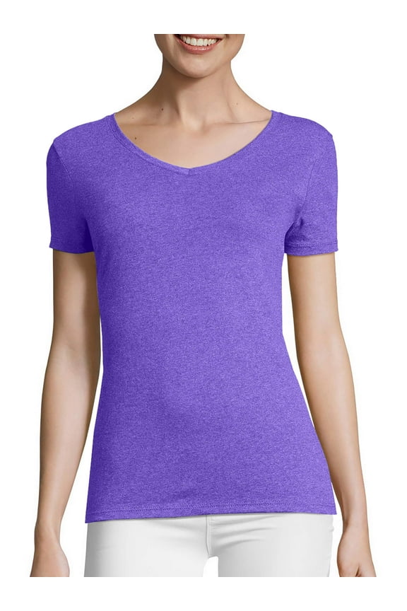 Women's FreshIQ X-Temp Tri-Blend Performance V-Neck Tee