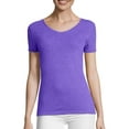 thumbnail image 1 of Hanes Women's FreshIQ X-Temp Tri-Blend Performance V-Neck Tee, 1 of 5