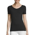 thumbnail image 1 of Hanes Women's FreshIQ X-Temp Tri-Blend Performance V-Neck Tee, 1 of 5