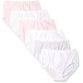 thumbnail image 1 of Hanes Women's High-Waisted Brief Underwear Pack, Moisture-Wicking, 6-Pack Basic 8, 1 of 6