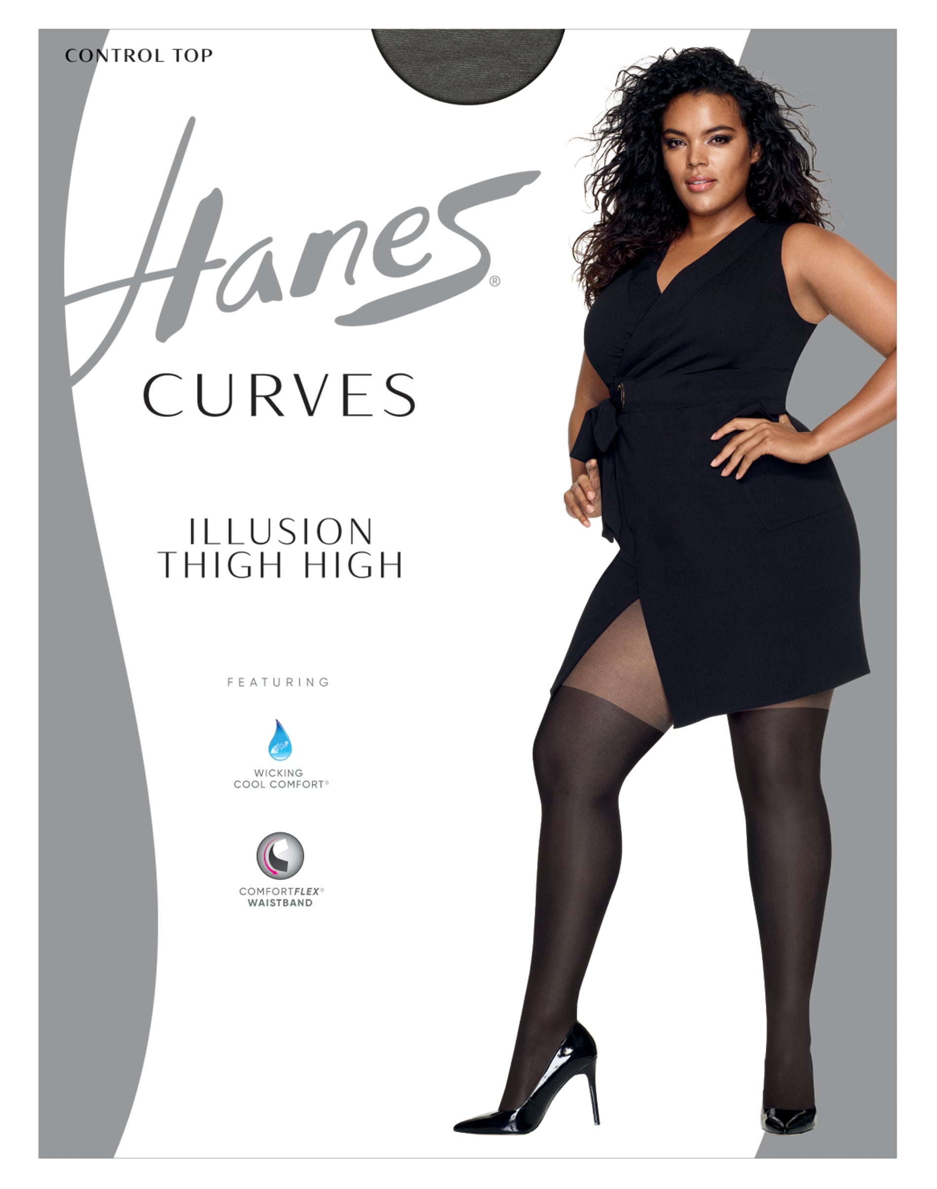 Hanes Smooth Illusions Contouring Collection Pantyhose Style 637