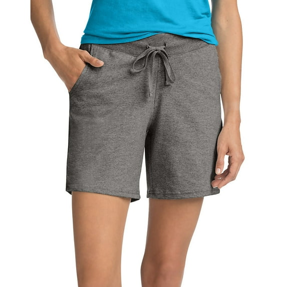Hanes Women's Jersey Pocket Short - O9264