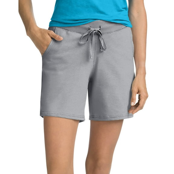 Hanes Women's Jersey Pocket Short - O9264