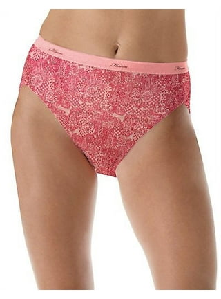 Hanes Women's Nylon Hi-Cut Panties 6-Pack - PP73AS