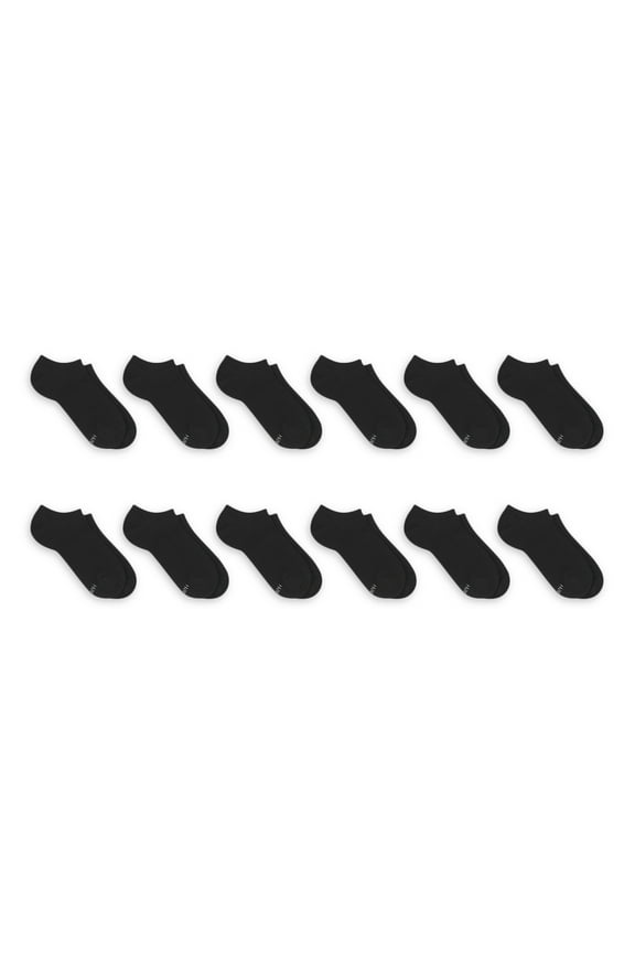 Women's Lightweight No Show Socks, 12-Pair Value Pack