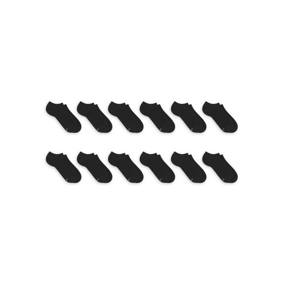 Hanes Women's Lightweight No Show Socks, 12-Pair Value Pack