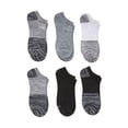 thumbnail image 1 of Hanes Women's Lightweight Performance No Show Socks, 6-Pairs Grey 5-9, 1 of 2