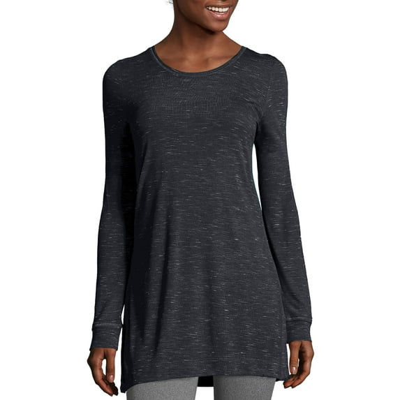 Hanes Women's Lightweight Spacedye Vented Tunic