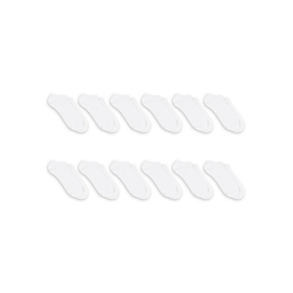 Hanes Women's Lightweight Super No Show Socks, 12-Pair Value Pack