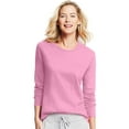 thumbnail image 1 of Hanes Women's Long-Sleeve Crewneck T-Shirt, Style O9133, 1 of 1