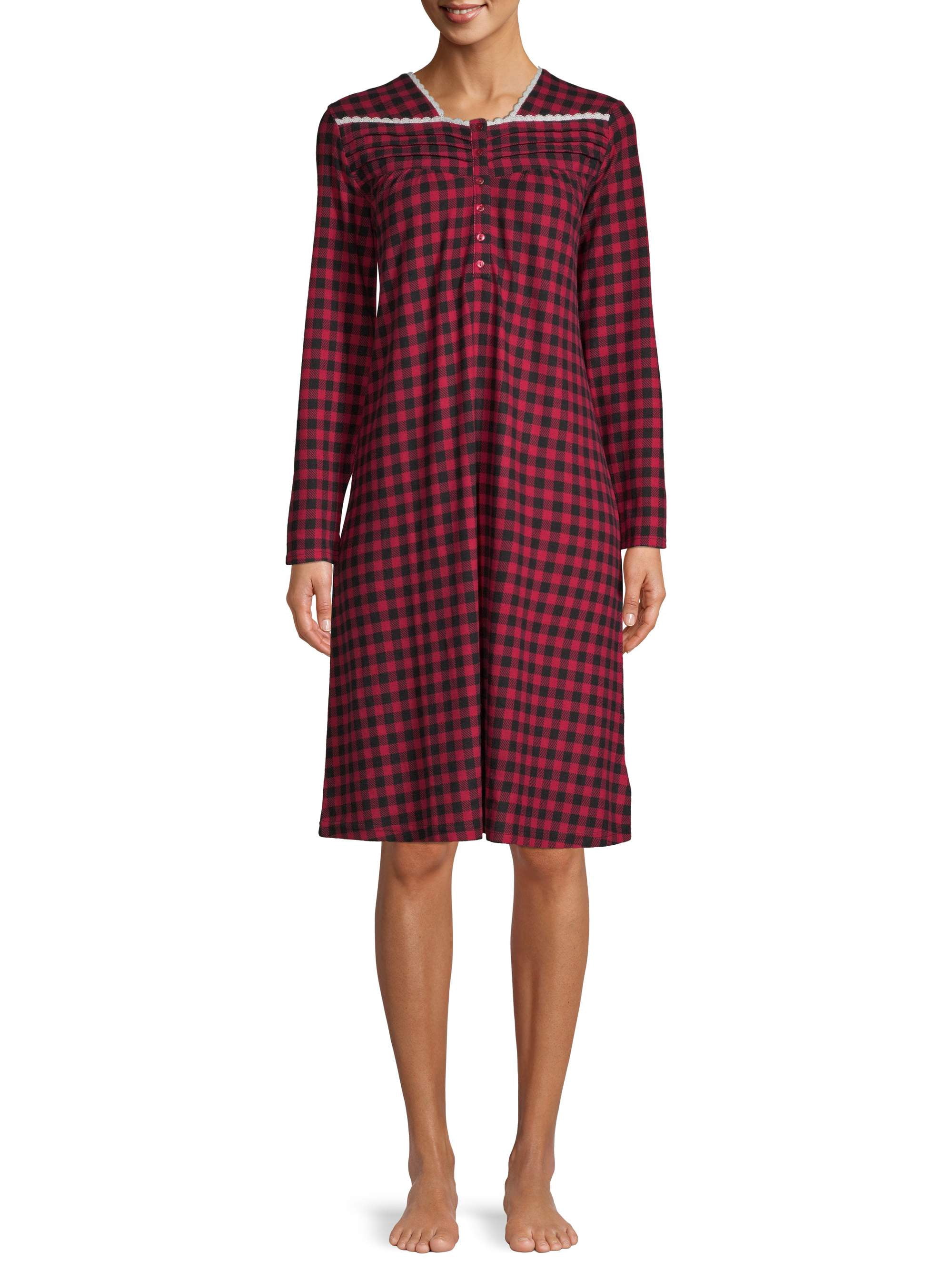 Hanes Women’s Long Sleeve Sleep Gown
