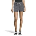 thumbnail image 1 of Hanes Women's Luxe Collection Lightweight Fleece Short with Pockets, 1 of 5