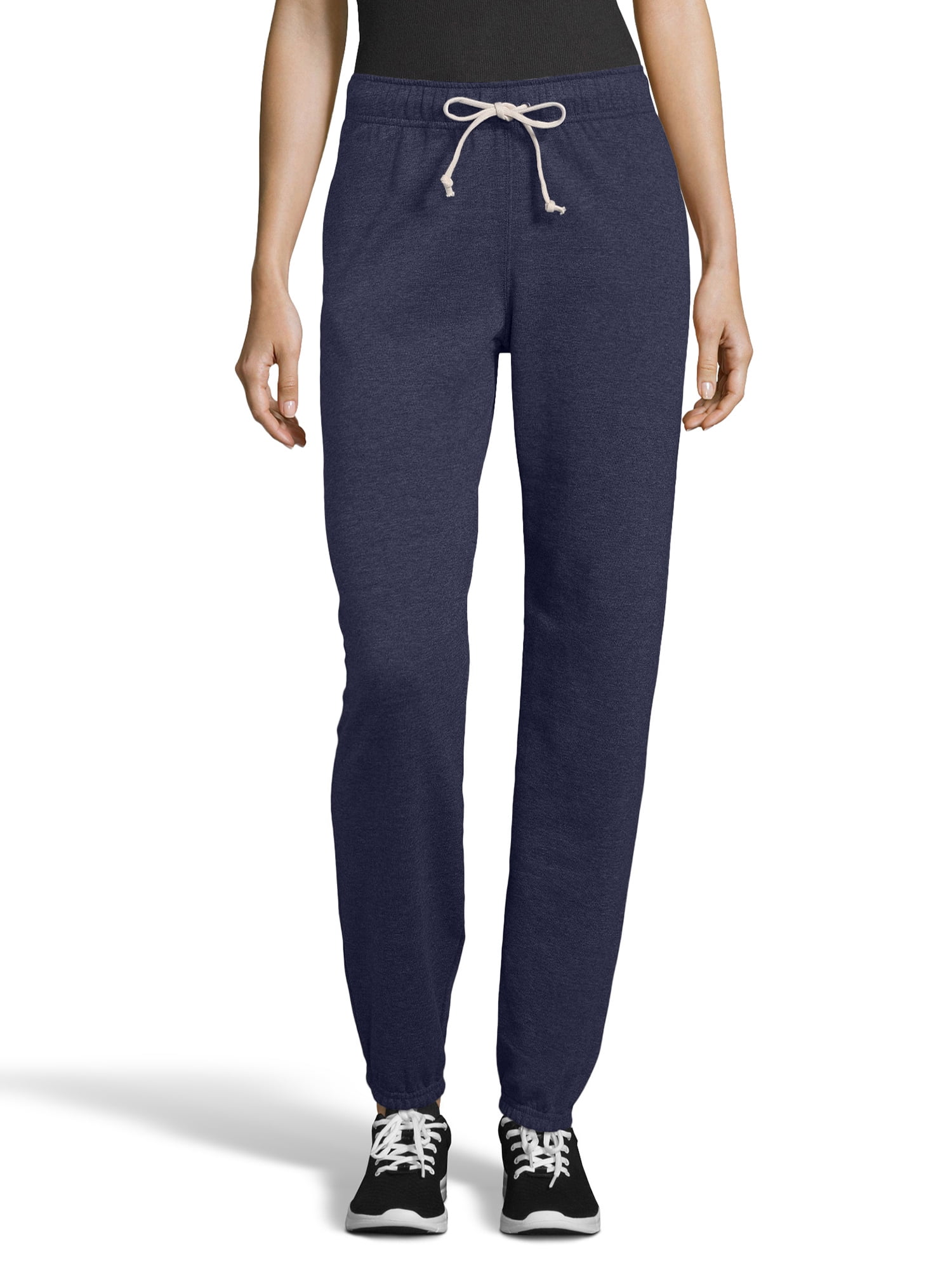 Hanes Women's Luxe Collection Lightweight Fleece Sweatpant with Pockets