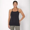 thumbnail image 1 of Hanes Maternity Women's Nursing Racerback Tank Black L, 1 of 11