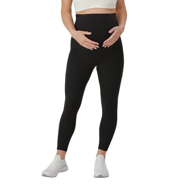 Hanes Women's Maternity Stretch & Recover 7/8 Leggings, Style MT108, Sizes up to 2X