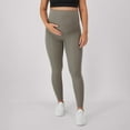 thumbnail image 1 of Hanes Maternity Women's Stretch & Recover 7/8 Leggings, 25" Inseam Cool Grey XL, 1 of 11