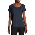 thumbnail image 1 of Hanes Women's Modal Triblend Short Sleeve Scoopneck Tee, 1 of 6