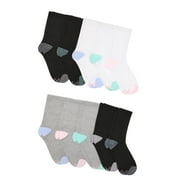 Hanes Women's Cushioned Crew Socks, Moves, 10-Pack, Size 8-12