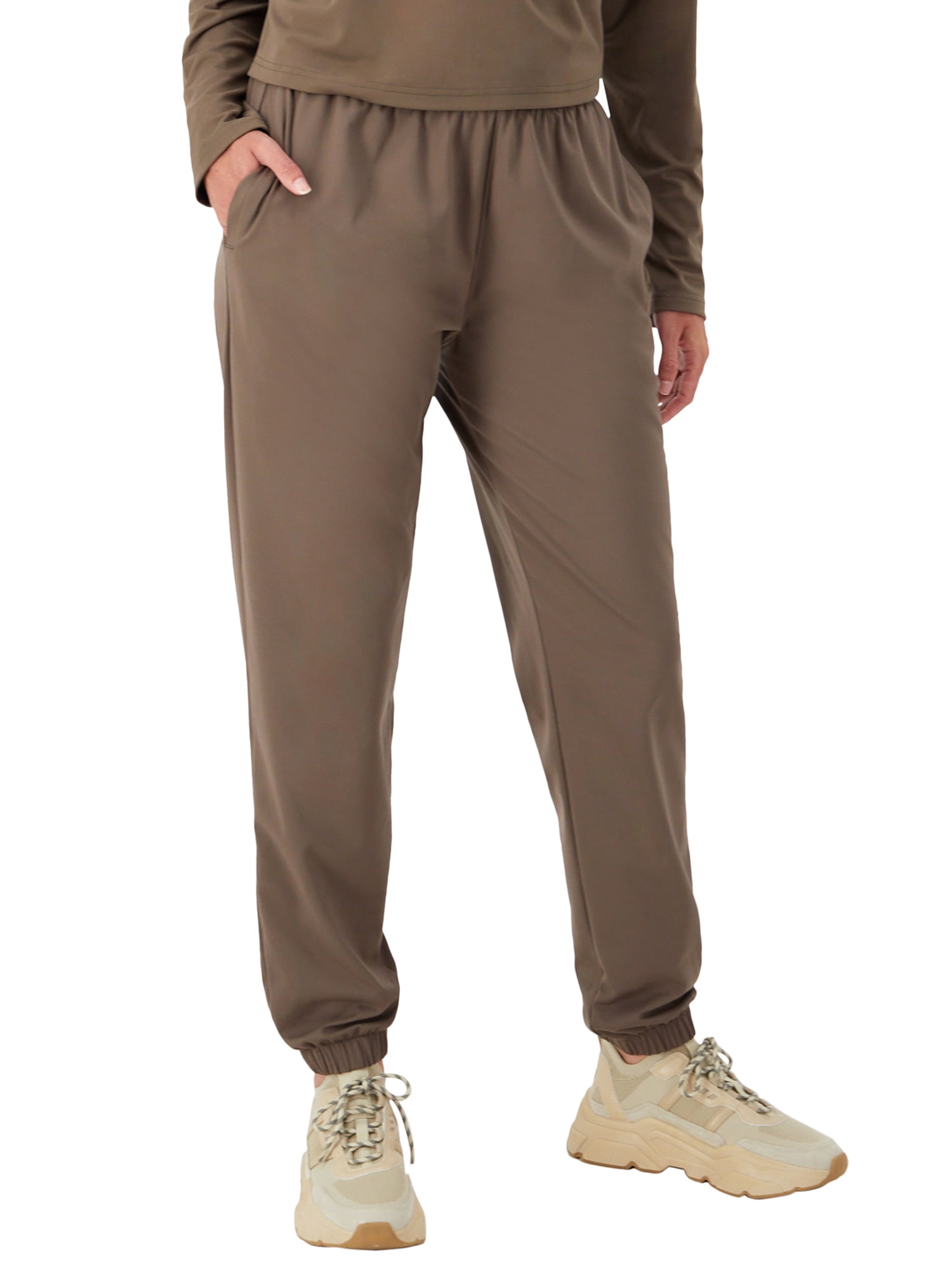 Hanes Women's Moves Slim Joggers, 29" Inseam, Sizes XS-2XL